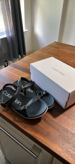 Calvin Klein, Leather Sandal