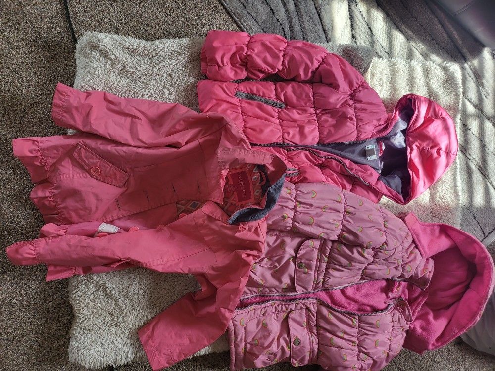 Girls Winter Jacket / Pants Bundel Lot