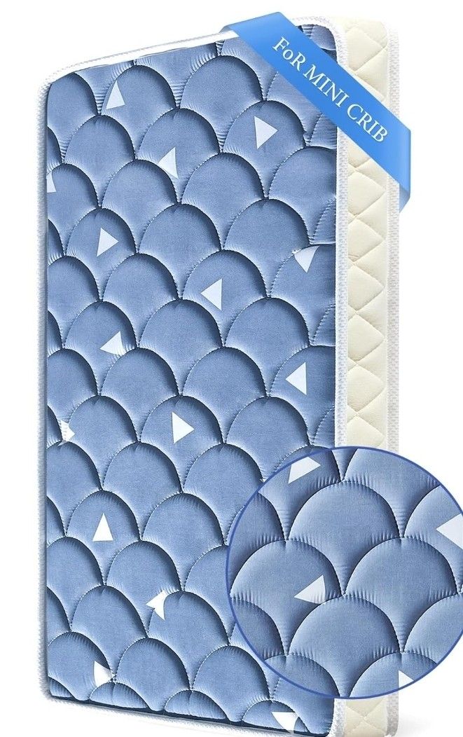 38" X 24" Mini Crib Mattress