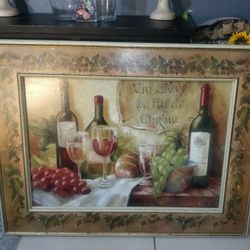 Beautiful Framed Painting 41" By 31"