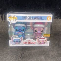 Stitch And Angel Funko