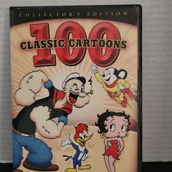 100 Classic Cartoons (2-disc) Betty Boop Popeye Woody Woodpecker