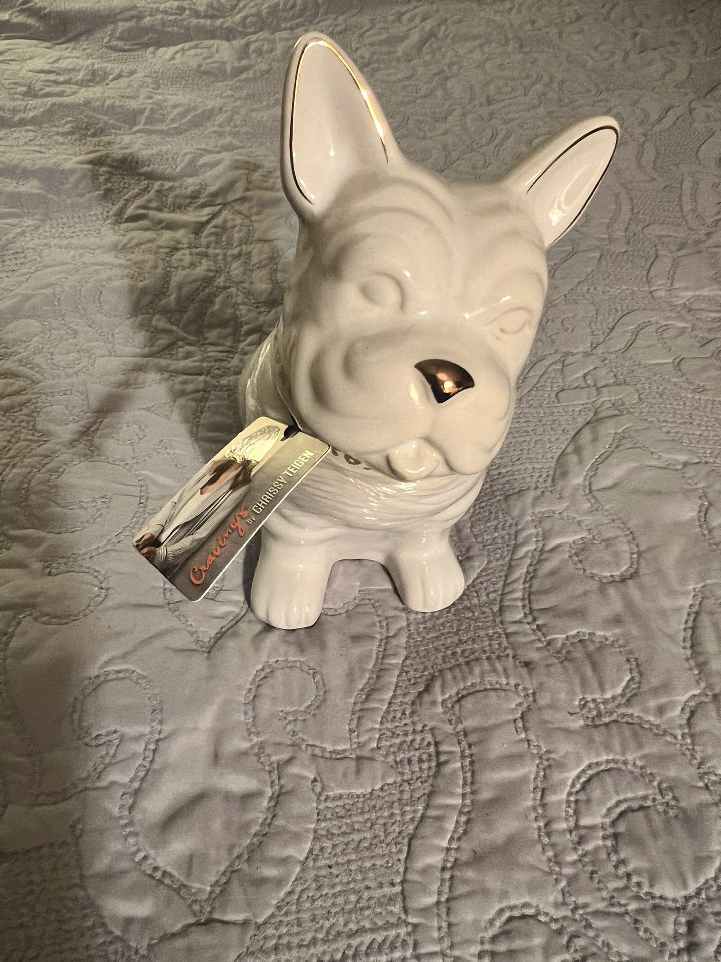 Rare! Hard To Find BRAND NEW FRENCH BULLDOG COOKIE JAR!