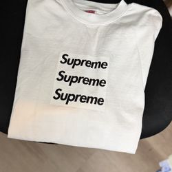 Supreme x Asspizza Triple Box Logo T-Shirt (2022)