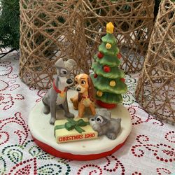 Disney Lady and The Tramp Christmas 1980