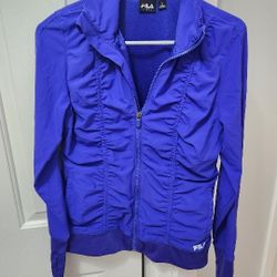 Purple Fila Jacket (S) It Looks Blue In The Picture But It's Really More Purple