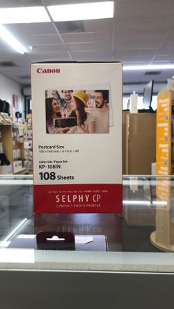Canon Selphy CP KP 108 IN Color Ink And Paper 108 Sheet Set Brand New