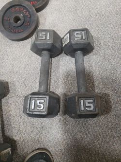 30lbs 2 15lbs Barbells