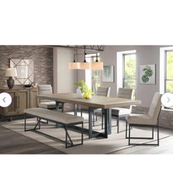 Stone Harbor Dining Table Collection 6 -piece for 8 seaters