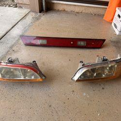 1999 Accord Coupe Headlights And Center Tailight 