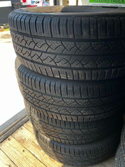 4 USED 22560R18  Continental All season tires for $250 installed and balance. 225 60 R 18 22560R18 225/60/18 225/60/R18  Texas Extreme Tire Co. 1305 P