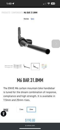 ENVE M6 carbon mountain bike handlebars