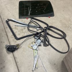 tacoma driver rear door parts 