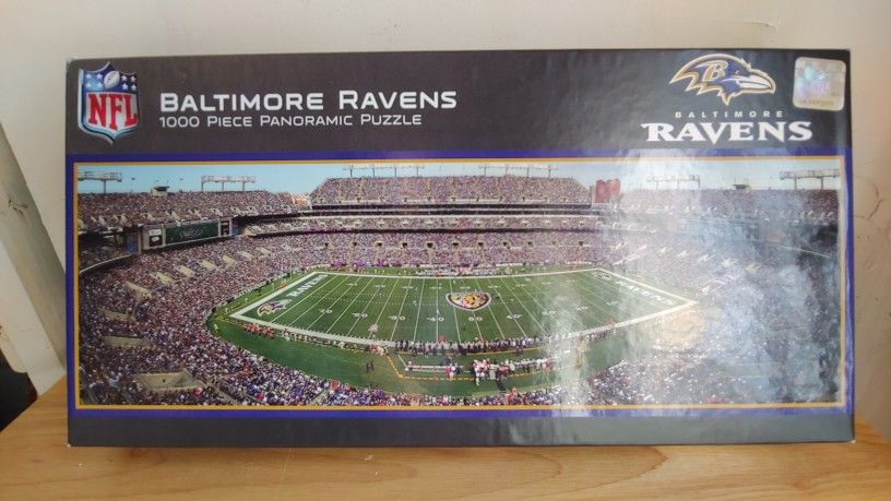 Ravens Stadium Puzzle NFL Football Game New 1000 Pieces