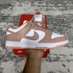 Nike Dunk Low Rose Whisper Size 7.5W (6Y) BRAND NEW!