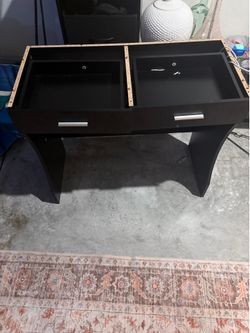 Black vanity
