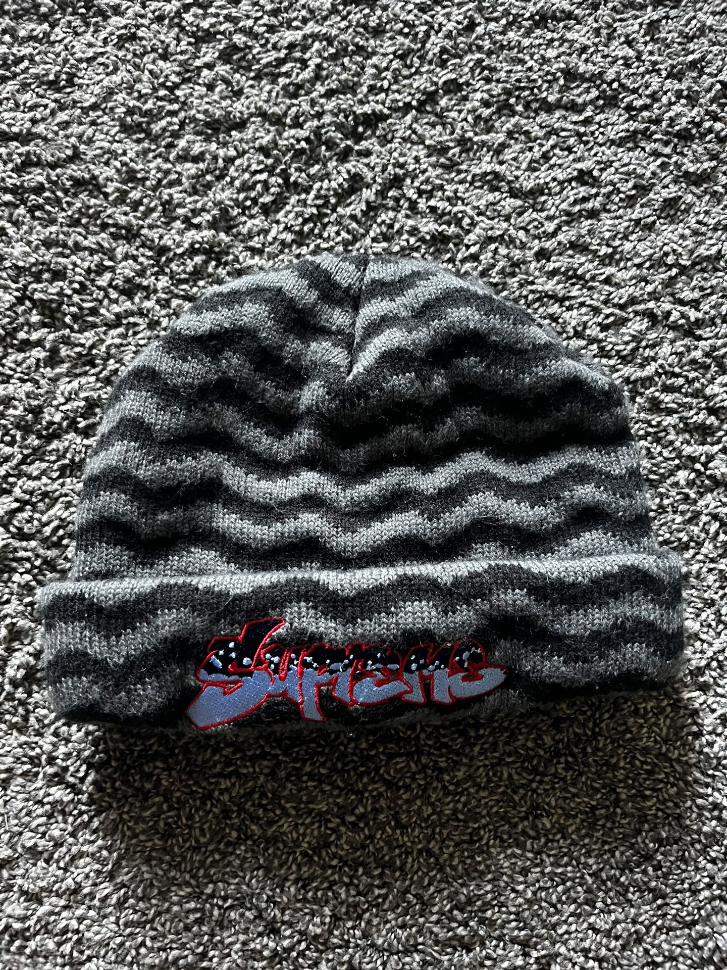 Real Supreme ZigZag Beanie