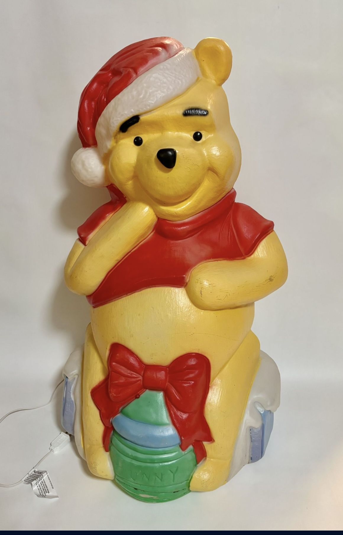 Tall Christmas Yard Decor Winnie The Pooh Blow Mold
