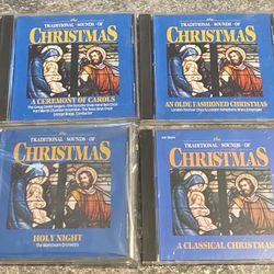 4 CD LOT, Traditional Christmas Songs Collection CD, Great Christmas Music ! 