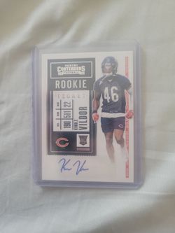 Kindle Vildor 2020 Panini Contenders Rookie Auto