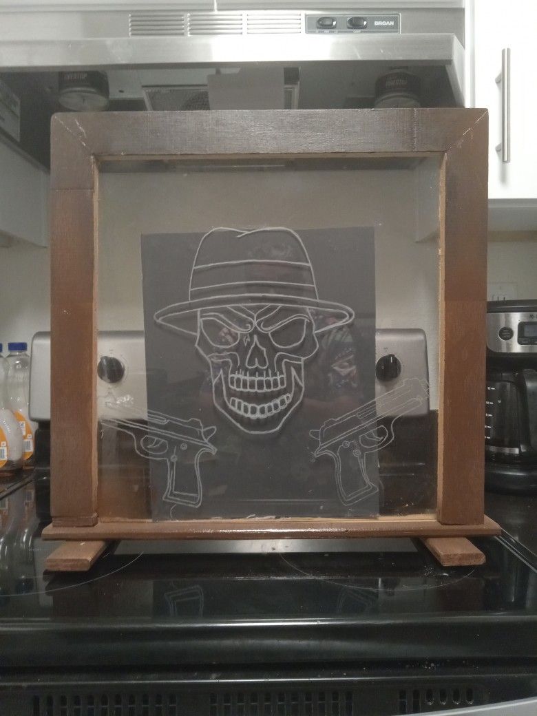Glass Plaque