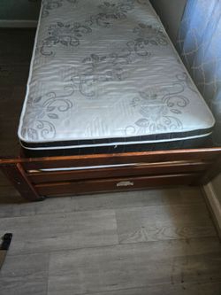 Kids twin bed brand new with frame