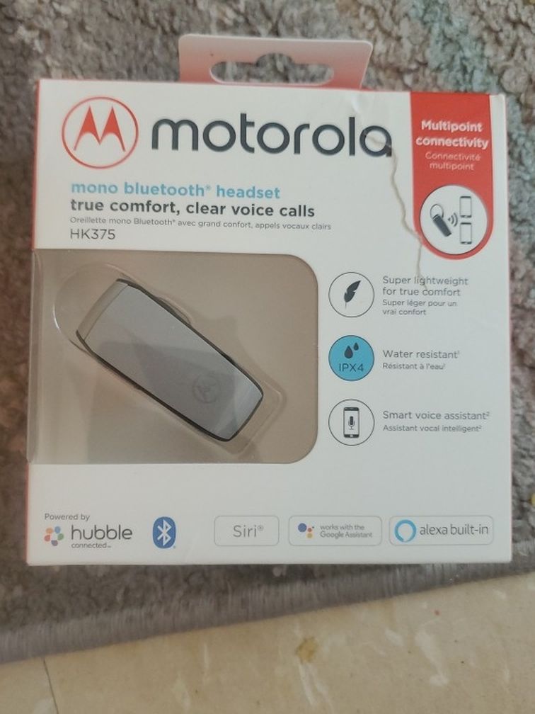 Motorola Hk275 Bluetooth Headset Motorola H19txt Bluetooth Headset