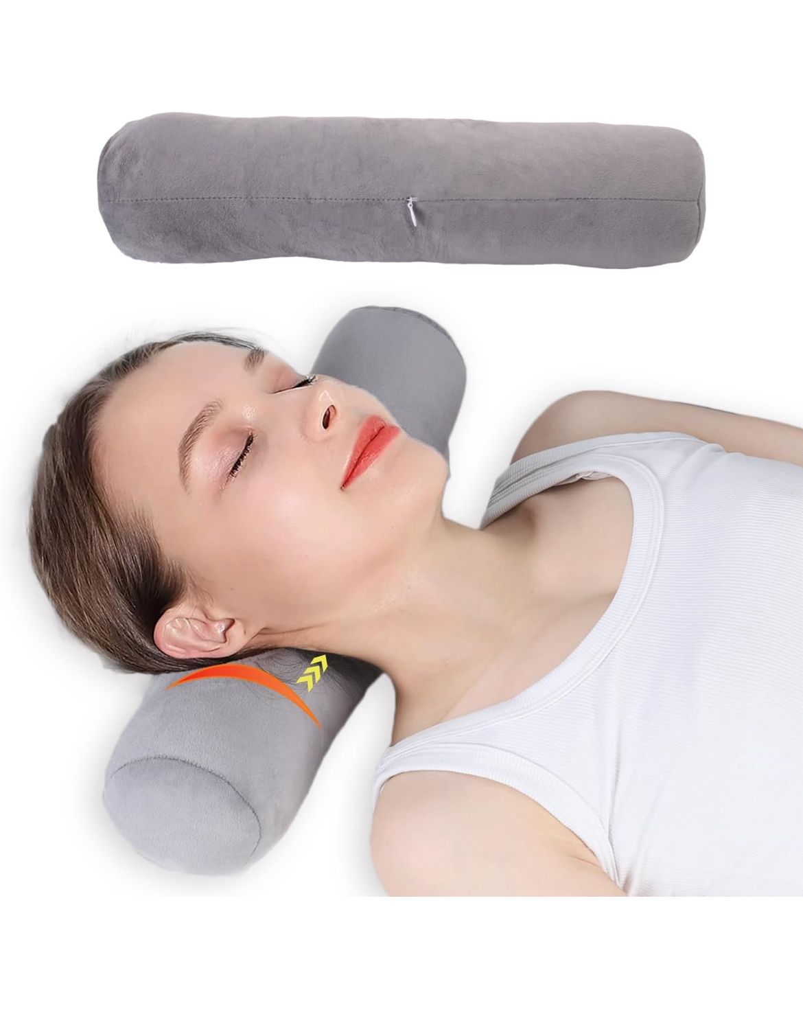 Urnexttour Cervical Neck Pillow Roll