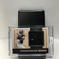 2025 Panini Three and Two - Prospect Swatches Braden Montgomery, Braden Montgomery #PS-BM /49 (MEM, RC)