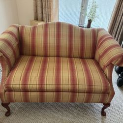 Pristine Conover Chair Company Wingback Antique Sofa