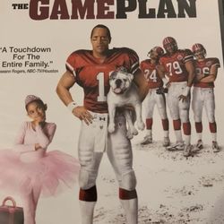 Disney’s The GAME PLAN Widescreen Edition (DVD-2007) Dwayne The ROCK Johnson!
