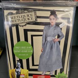 Beetlejuice Astrid kid Costume S/M/L Available $20