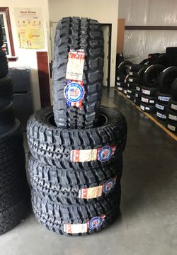 35X12.50R20LT. $750 with tax and labor and installation not included