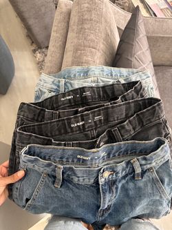 Old Navy Baggy Jeans Bundle Size 14