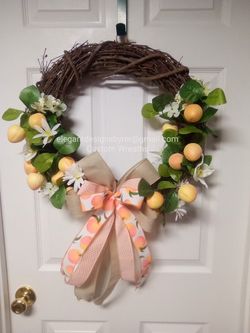 Peach Wreath