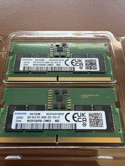 Samsung DDR5 16GB (2x8GB) SO-DIMM Laptop RAM 5600MHz ā New Pulls