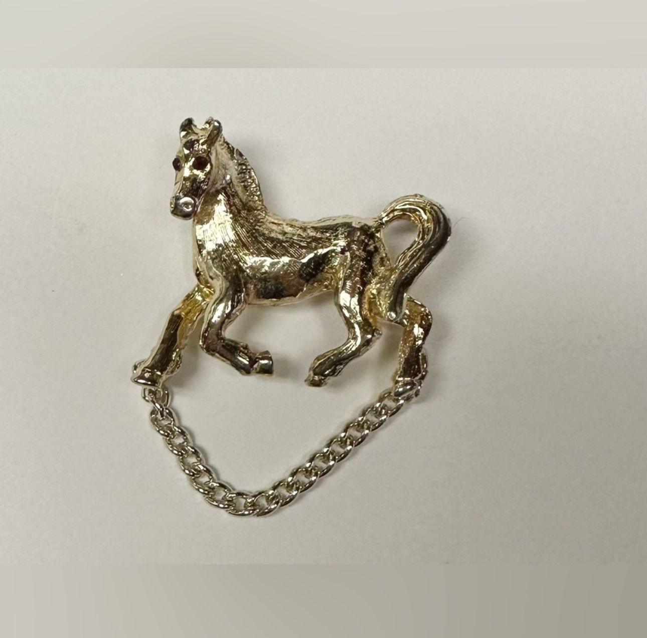 Vintage Horse Brooch