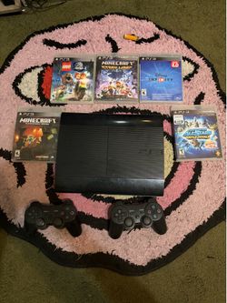 PS3 with games