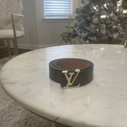 LOUIS VUITTON BROWN BELT