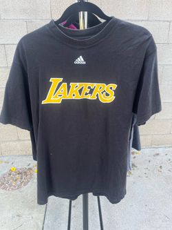 Adidas Lakers Tee Shirt Men’s Size M