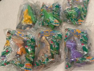Vintage The Land Before Time Burger King Kids Club Complete Set of 6