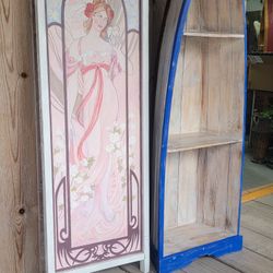 Beautiful Picture 72" X 24".I'm Also Selling The Boat Shelf $225