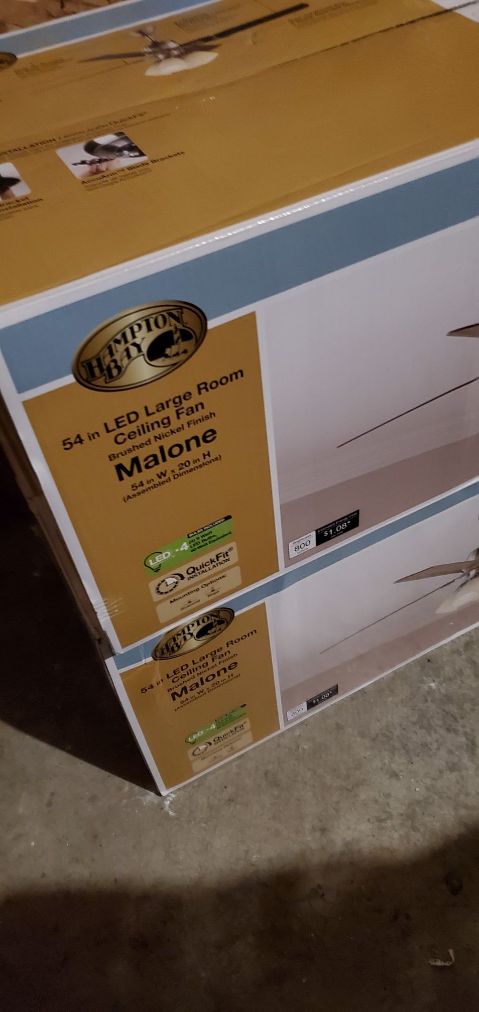 Brand New Hampton Bay ceiling fans!!!