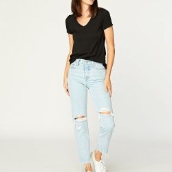 Threads 4 Thought Liza T Shirt, V Neck