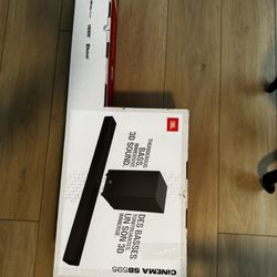 JBL Cinema SB595 Soundbar With True Dolby Atmos and Wireless Subwoofer 
