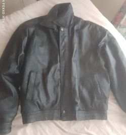 Evolution genuine leather jacket 2XL with a detachable warmer inside