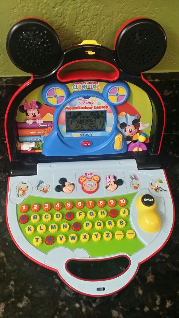 Mickey Clubhouse laptop