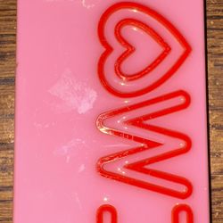 Pink Emo iPhone 15 case in good condition 