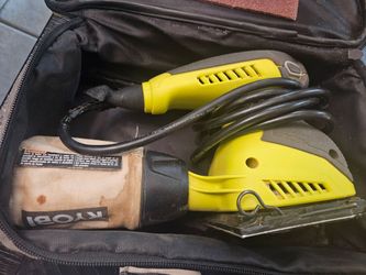 Ryobi 1/4 sheet sander , double insulated