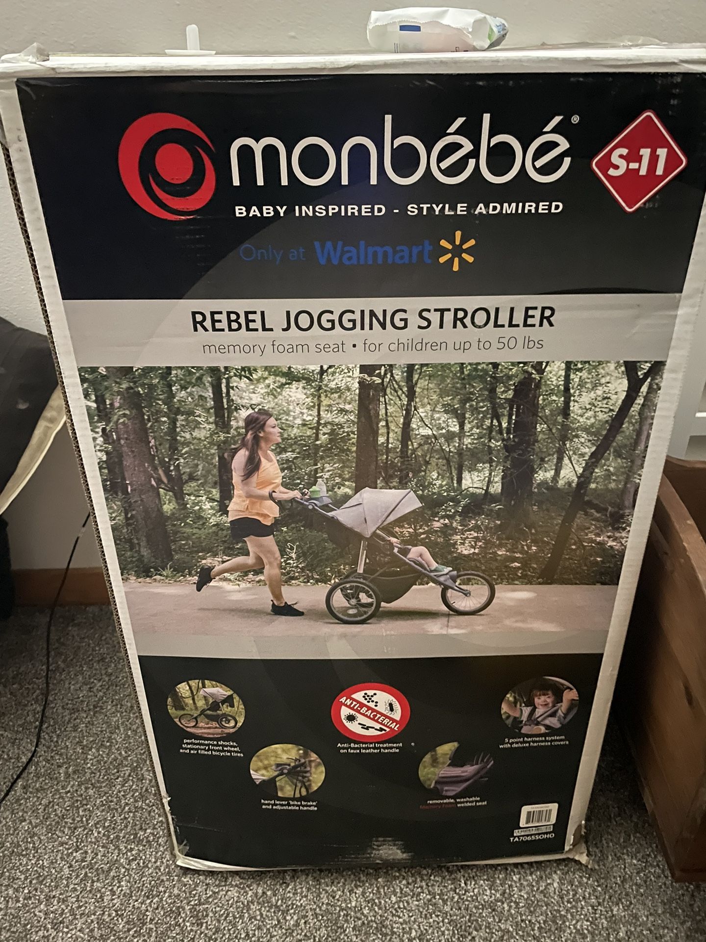 Monbébé Rebel Jogging Stroller